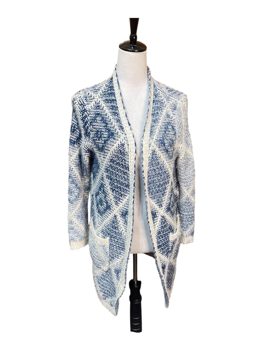 Anthropology Open-Front Knit Cardigan Sweater